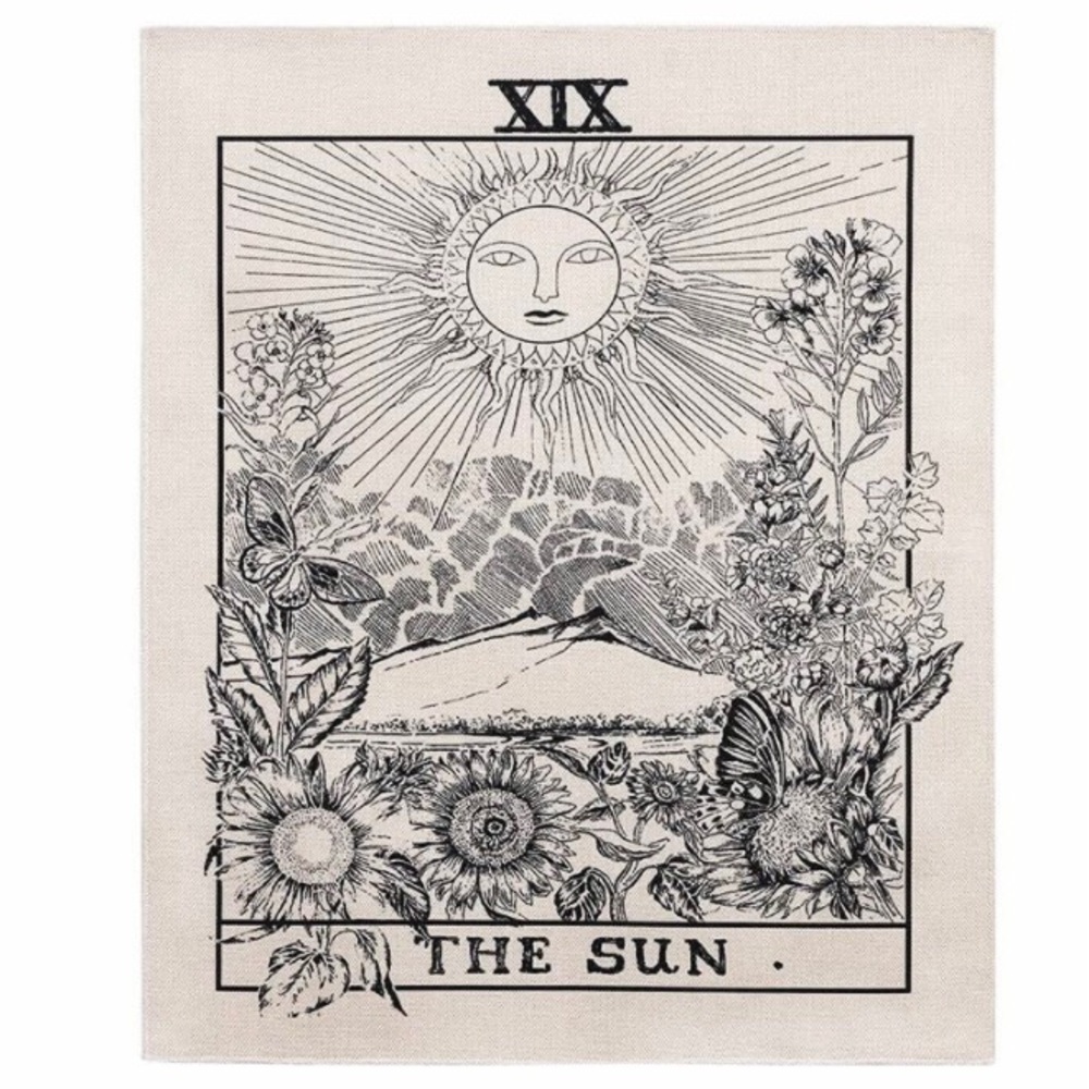 Large Tarot Tapestry “The Sun”
